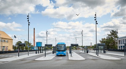 Gadebelysning Skive Thumb