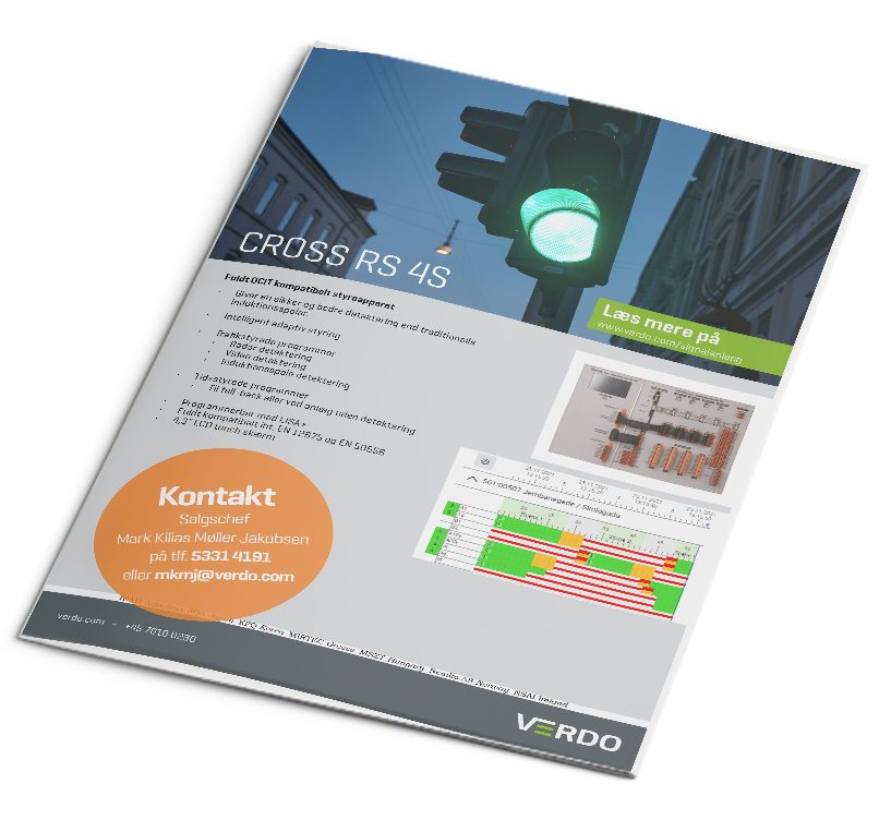 Verdo – Cross RS 4S - Fuldt OCIT-kompatibelt styreapparat