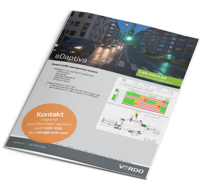 Verdo – eDaptiva - Intelligent overvågning af signalanlæg
