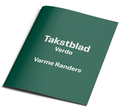 Takstblad Randers 1. Januar 2024